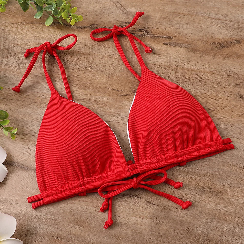 Brazílske dvojdielne bikiny – sexi letný strih