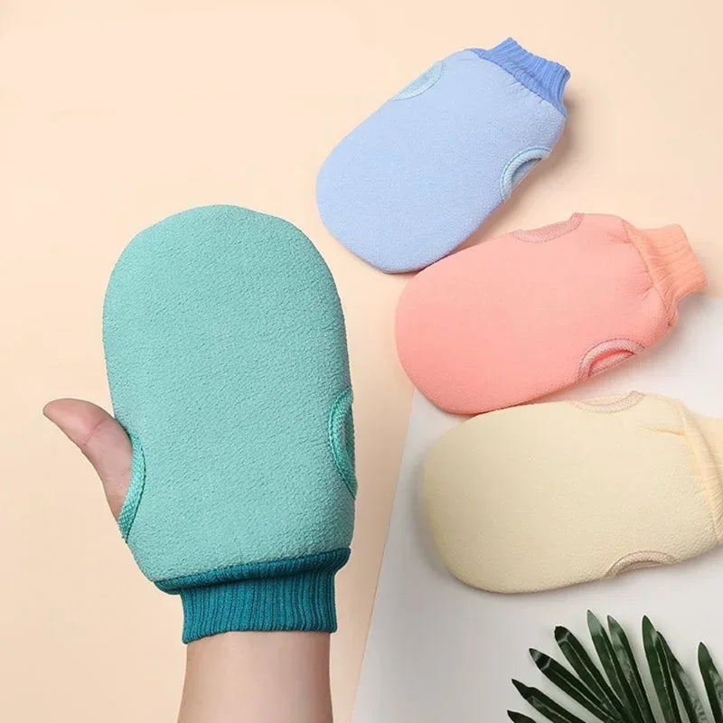 Exfoliačný sprchový rukáv – jemný peeling pre hebkú pokožku