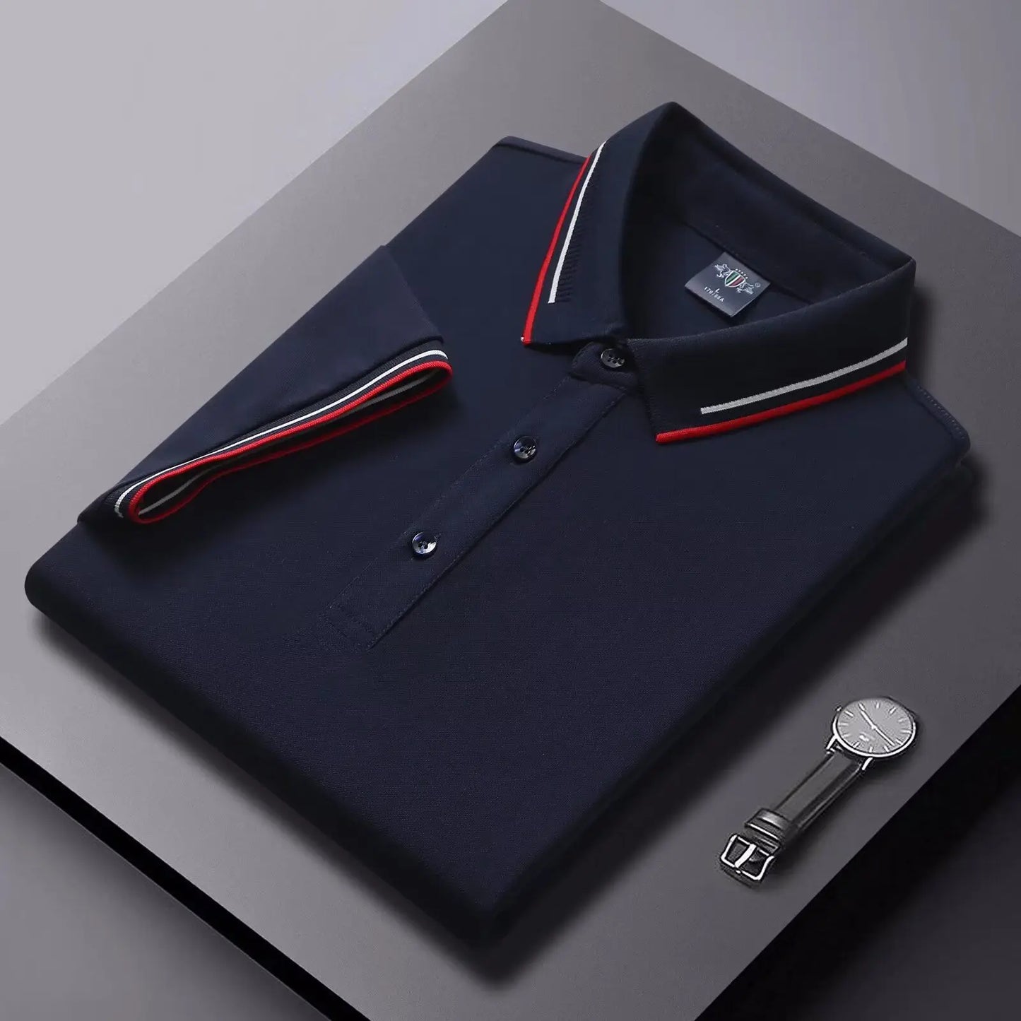 Pánske polo tričko z "ice silk" – elegantné, nekrčivé a priedušné