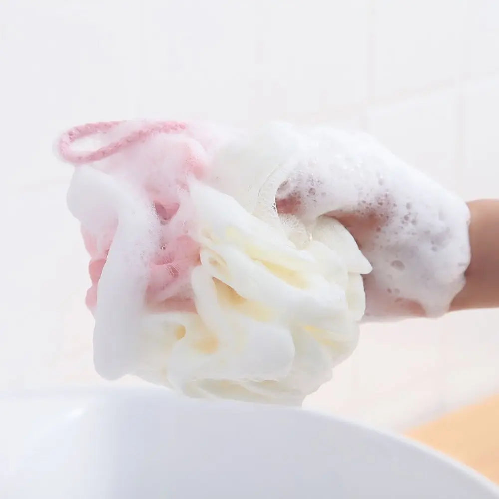 Jemná sprchová sieťková špongia – bohatá pena a jemný peeling
