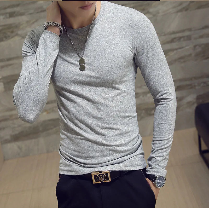 Slim fit športové tričko pre mužov
