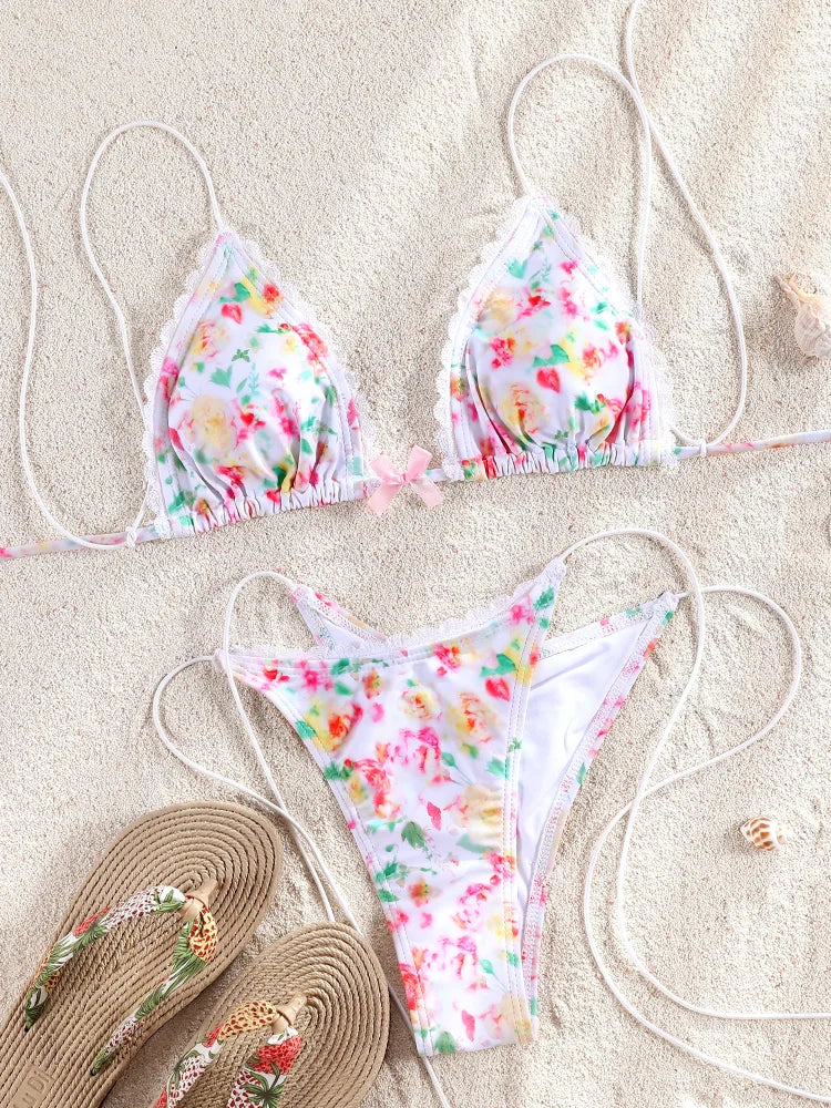 Dvojdielne bikiny s push-up efektom – v jednofarebnom aj vzorovanom prevedení