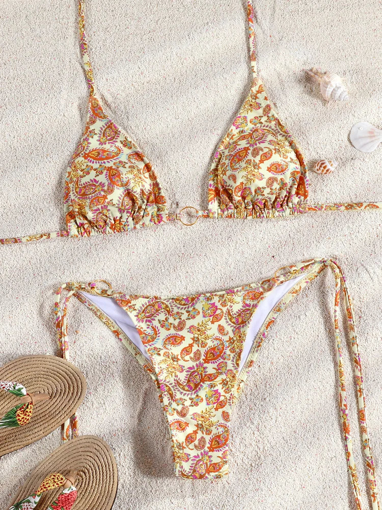 Dvojdielne bikiny s push-up efektom – v jednofarebnom aj vzorovanom prevedení