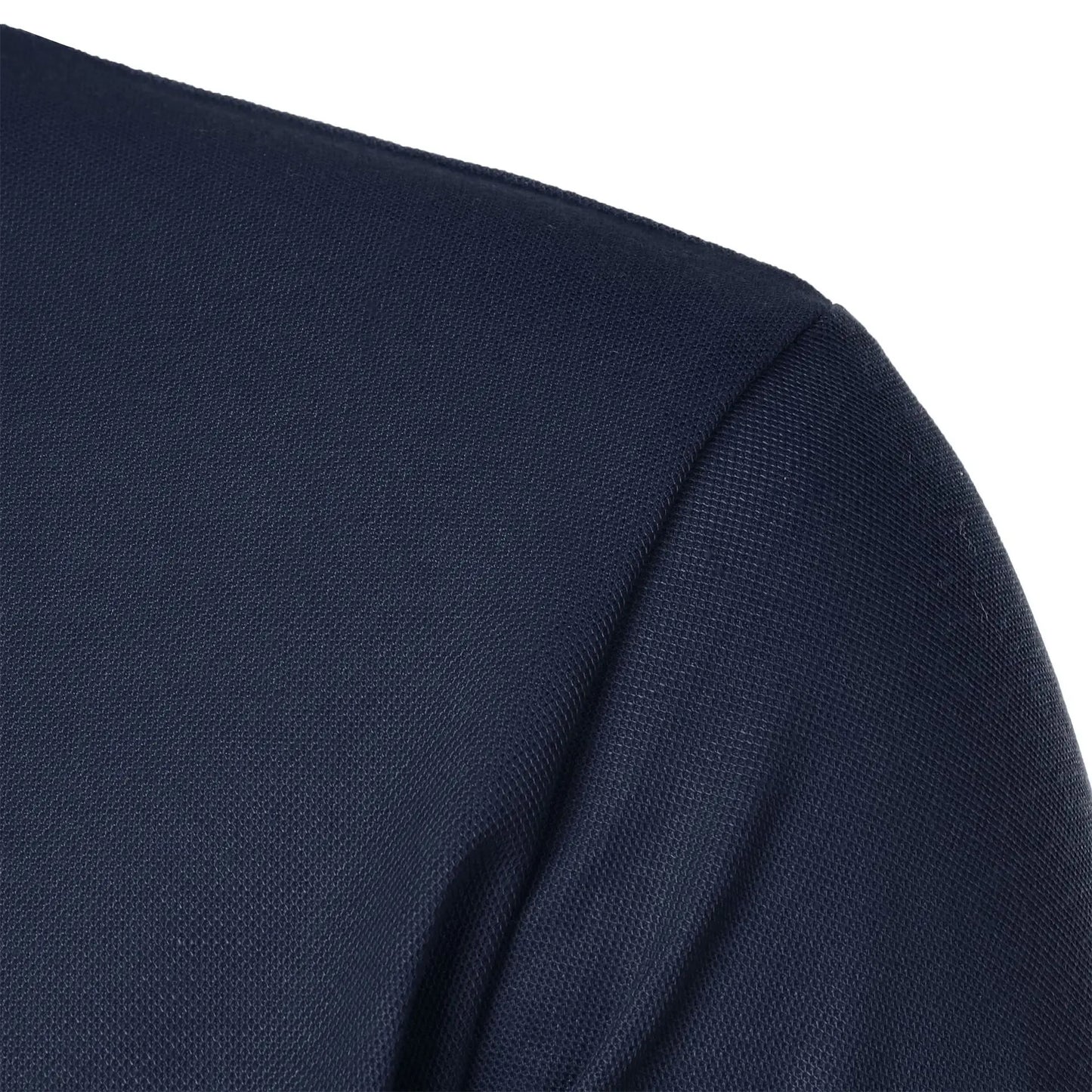 Pánske slim fit polo tričko – elegantný kórejský štýl v jednofarebnom prevedení