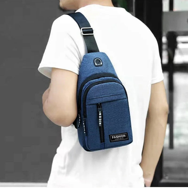 Multifunkčná unisex náprsná taška
