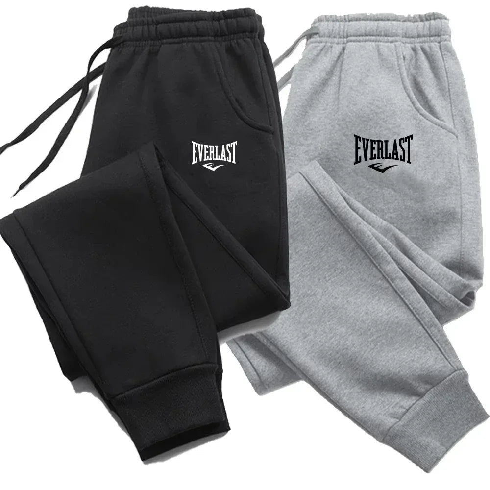 Unisex športové nohavice EVERLAST – priedušné tepláky na beh, fitko aj voľný čas