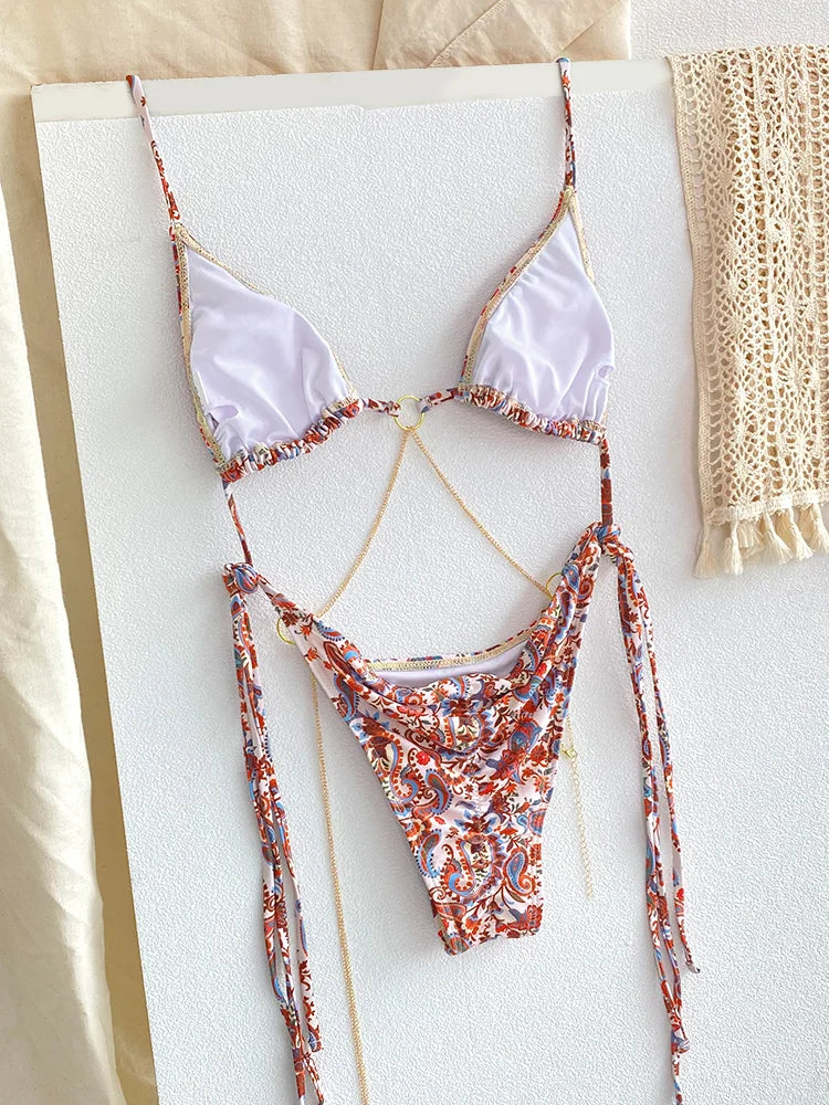 Dvojdielne bikiny s push-up efektom – v jednofarebnom aj vzorovanom prevedení