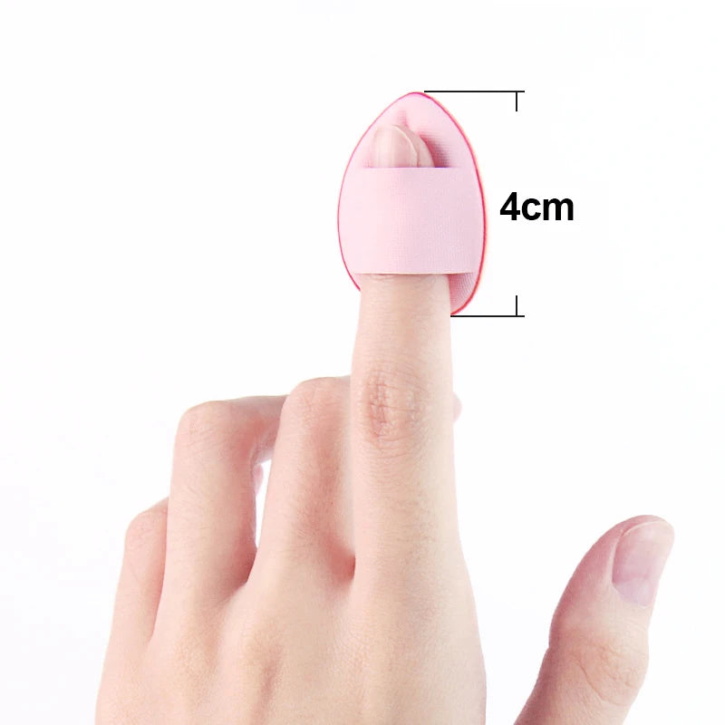 5/10 ks Mini prstové hubky na make-up