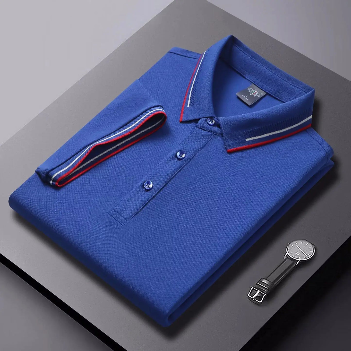 Pánske polo tričko z "ice silk" – elegantné, nekrčivé a priedušné
