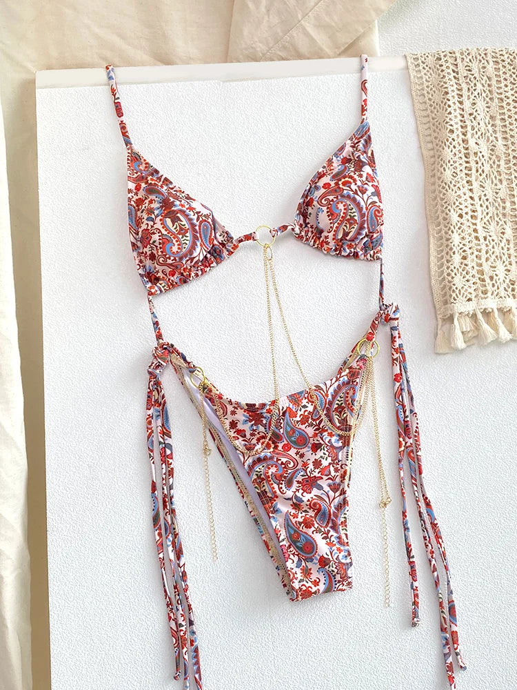 Dvojdielne bikiny s push-up efektom – v jednofarebnom aj vzorovanom prevedení