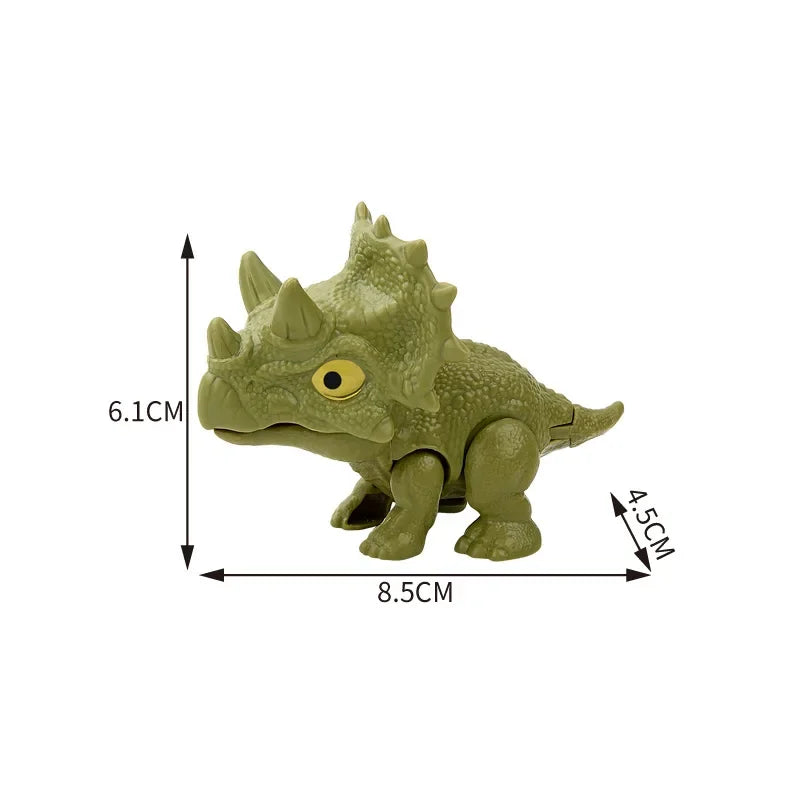 Dinosaurí prstové hračky – pohyblivé Tyranosaury pre malých dobrodruhov