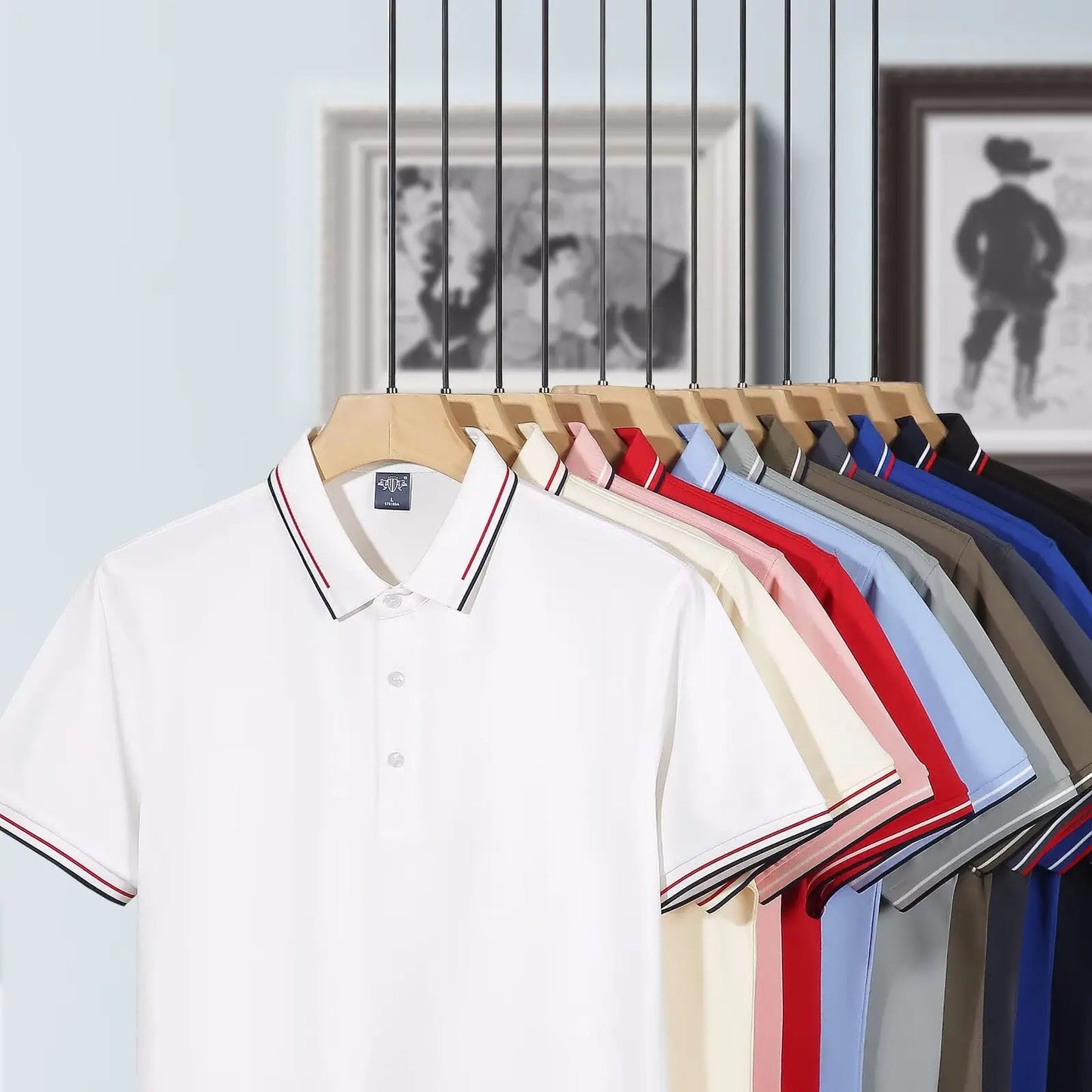 Pánske polo tričko z "ice silk" – elegantné, nekrčivé a priedušné