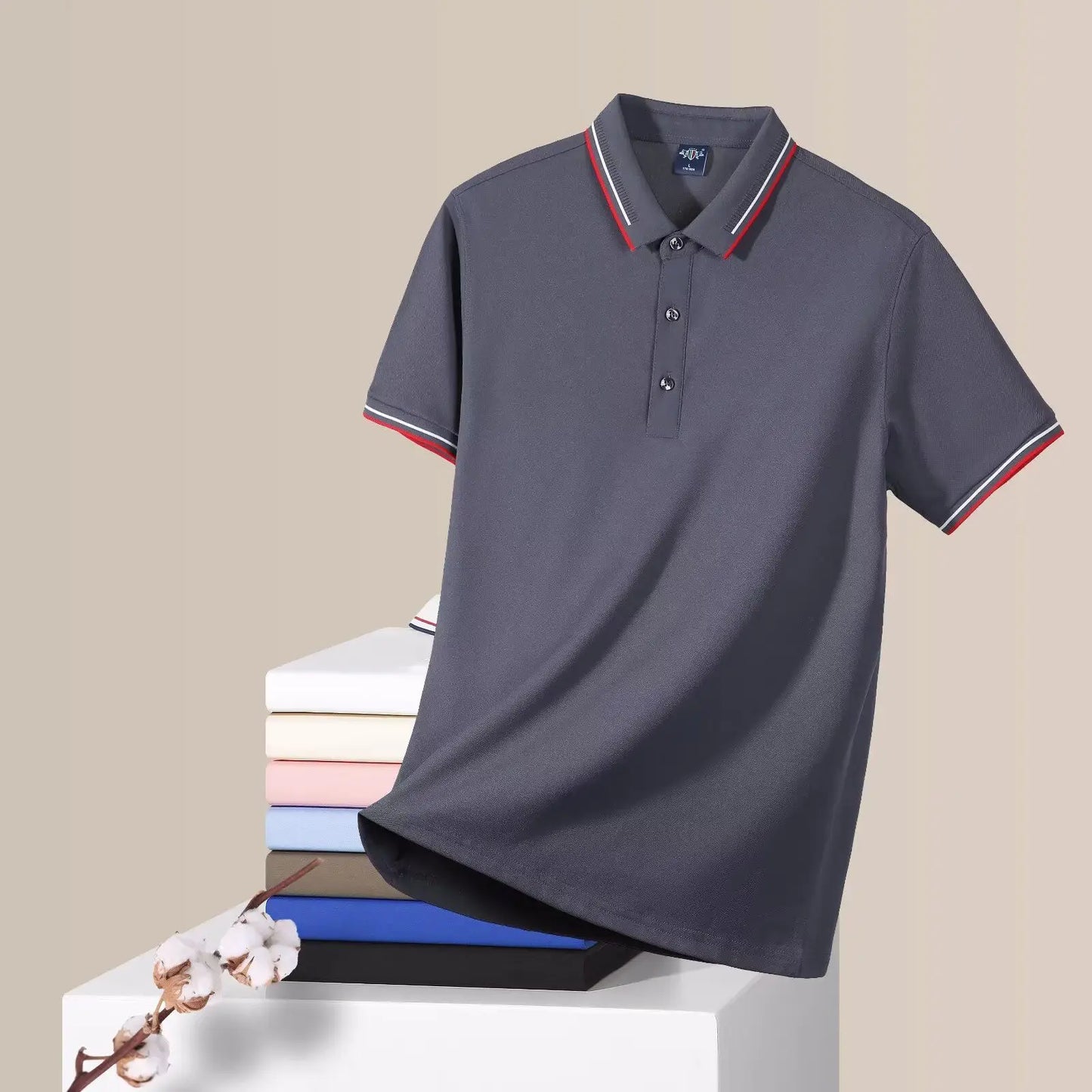 Pánske polo tričko z "ice silk" – elegantné, nekrčivé a priedušné