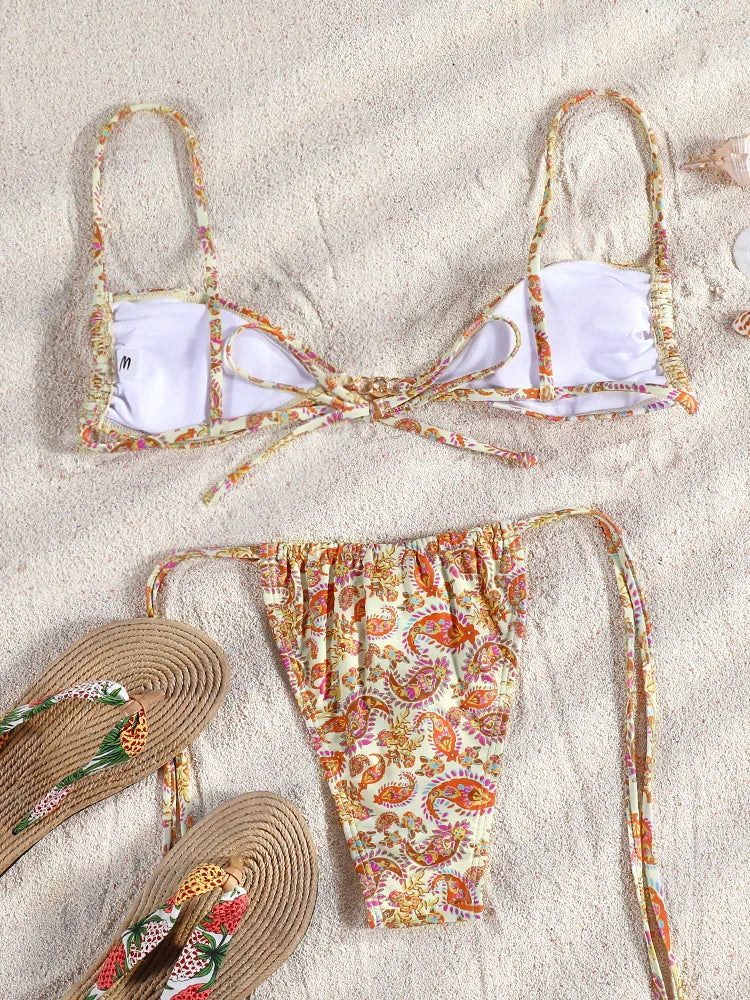 Dvojdielne bikiny s push-up efektom – v jednofarebnom aj vzorovanom prevedení