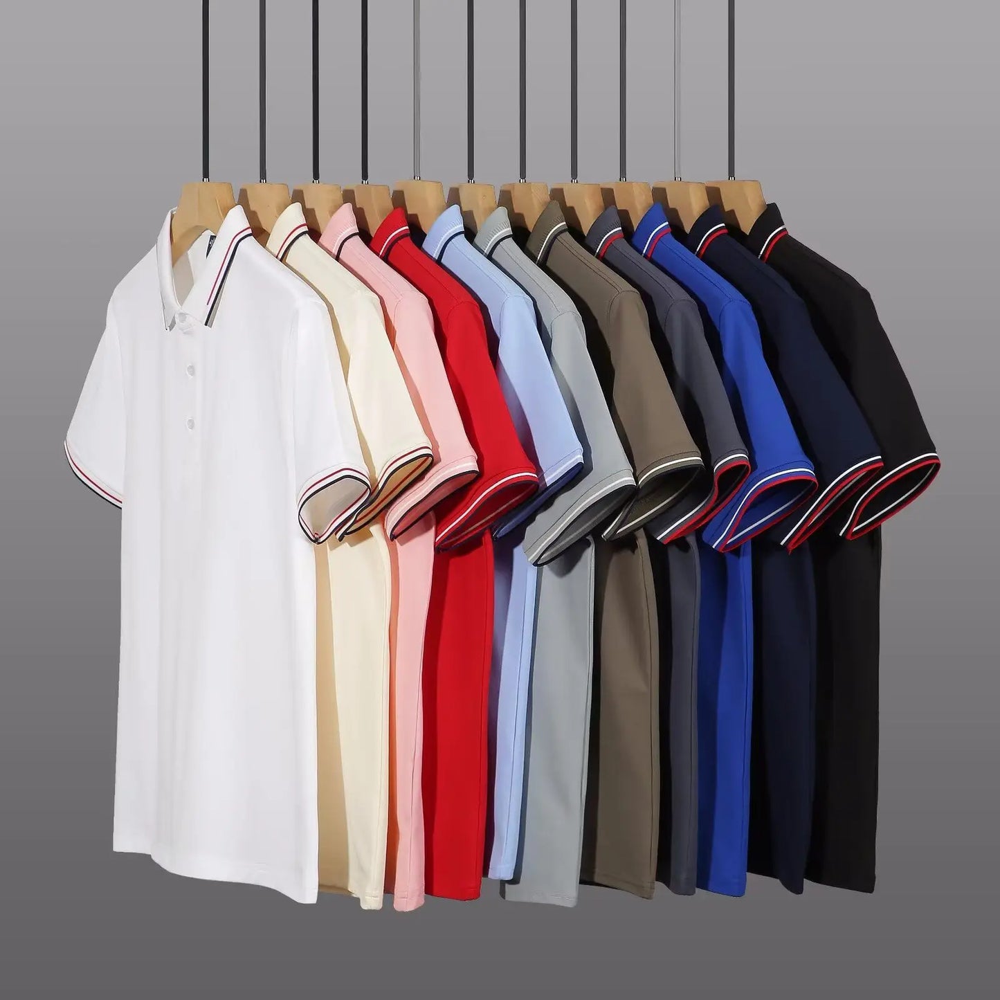 Pánske polo tričko z "ice silk" – elegantné, nekrčivé a priedušné