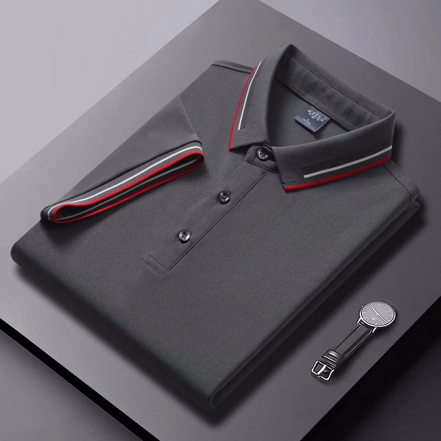 Pánske polo tričko z "ice silk" – elegantné, nekrčivé a priedušné