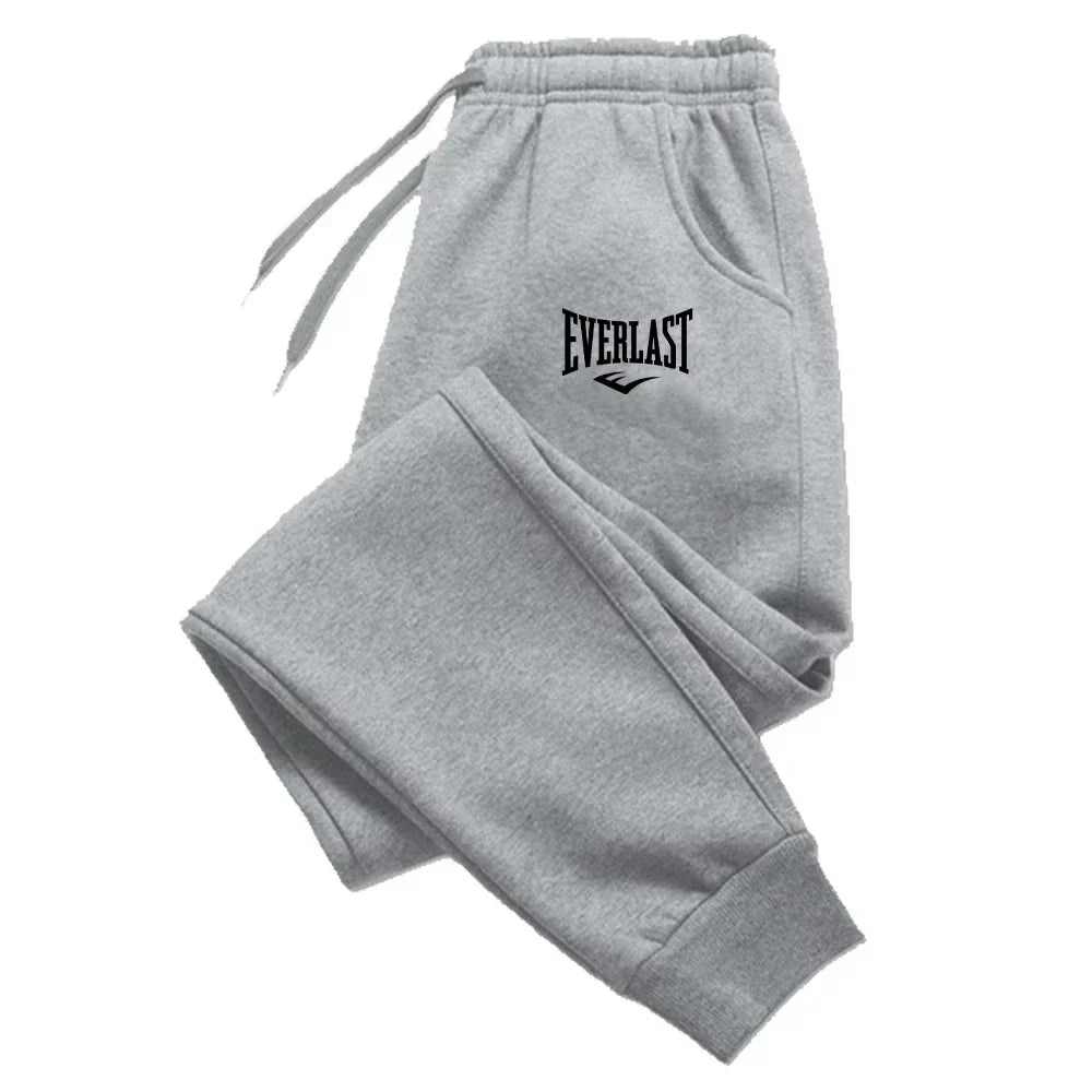 Unisex športové nohavice EVERLAST – priedušné tepláky na beh, fitko aj voľný čas