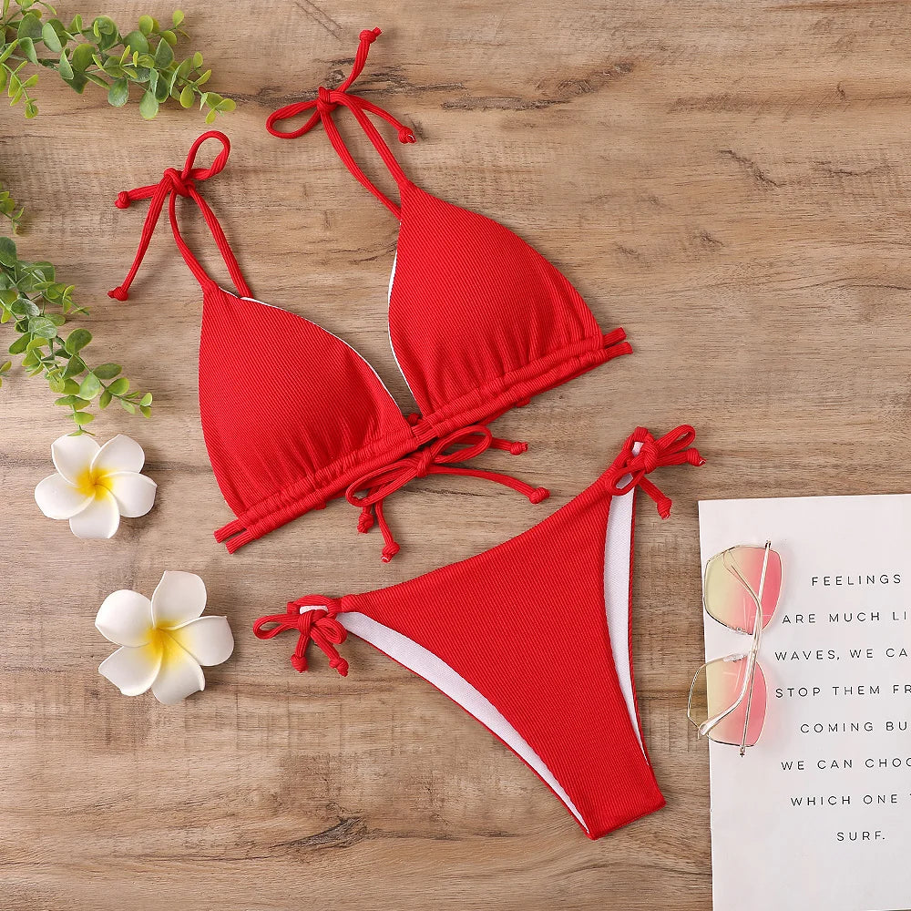 Brazílske dvojdielne bikiny – sexi letný strih