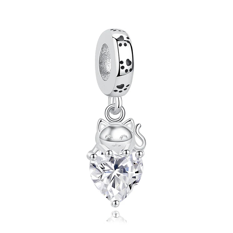 Strieborný prívesok S925 – Love Pets