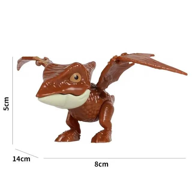 Dinosaurí prstové hračky – pohyblivé Tyranosaury pre malých dobrodruhov