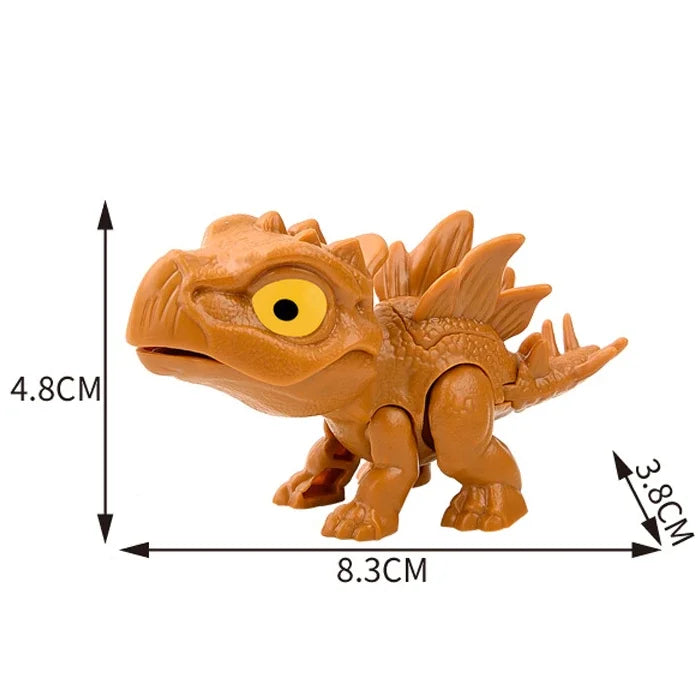 Dinosaurí prstové hračky – pohyblivé Tyranosaury pre malých dobrodruhov