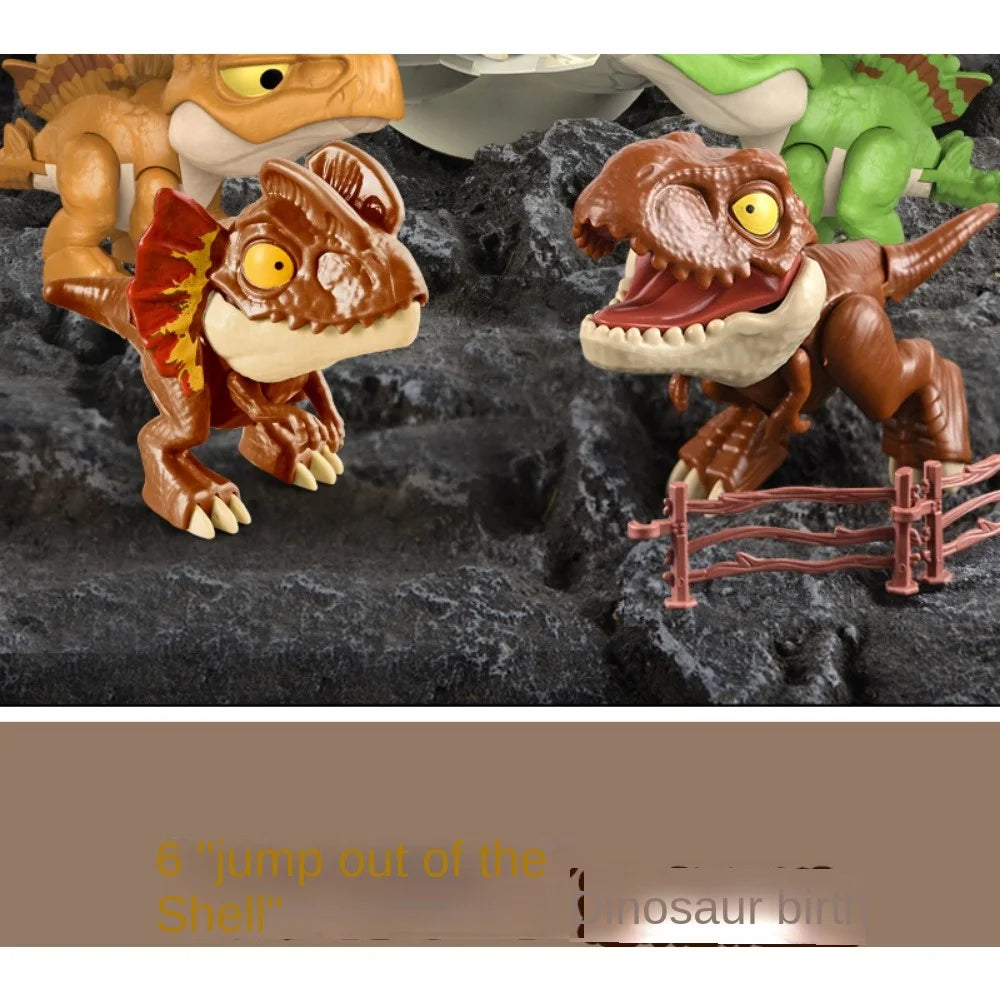Transformačné dinosauří vajíčko – hryzúci T-Rex v slepom balení