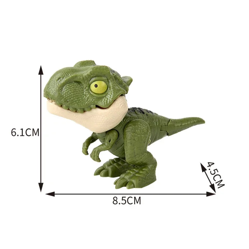 Dinosaurí prstové hračky – pohyblivé Tyranosaury pre malých dobrodruhov