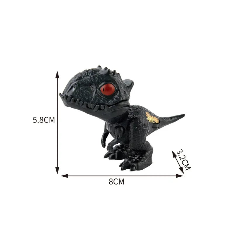 Dinosaurí prstové hračky – pohyblivé Tyranosaury pre malých dobrodruhov