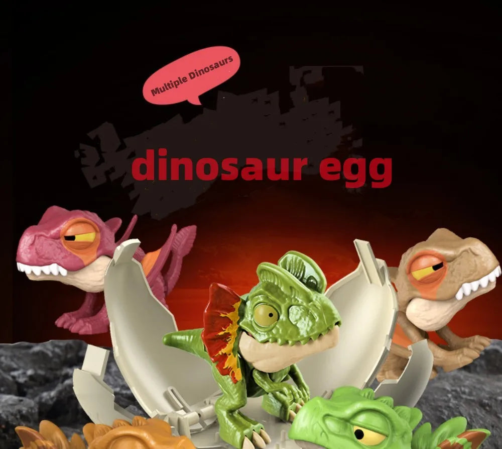 Transformačné dinosauří vajíčko – hryzúci T-Rex v slepom balení