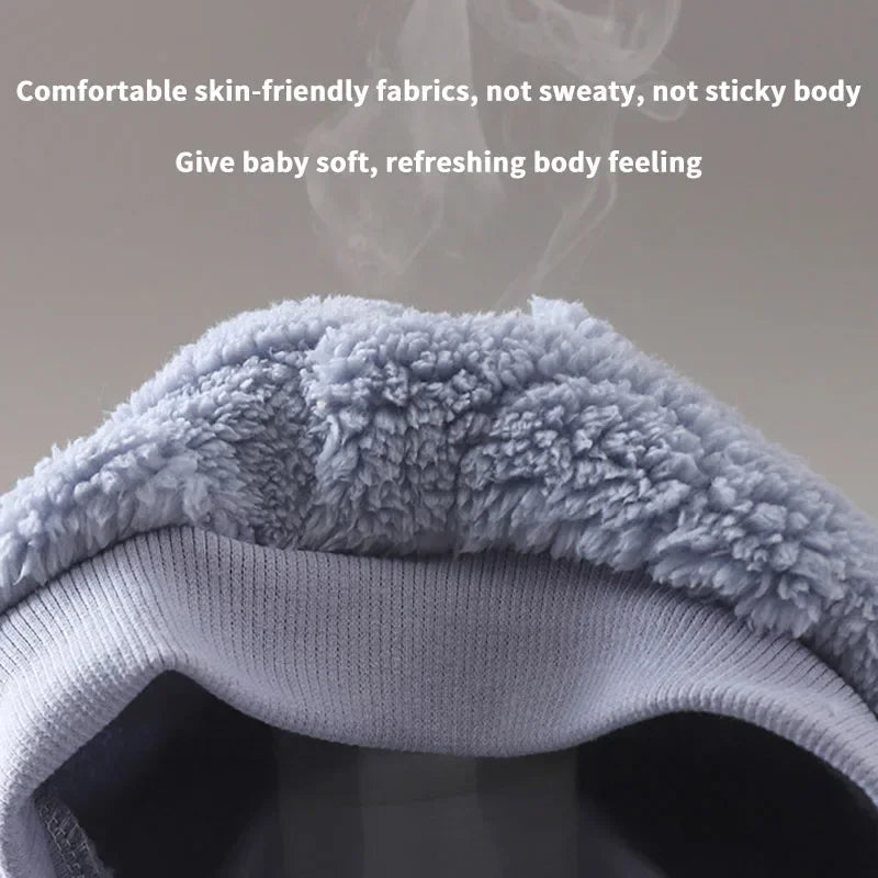 Detská fleecová súprava – sveter a nohavice na jeseň a zimu