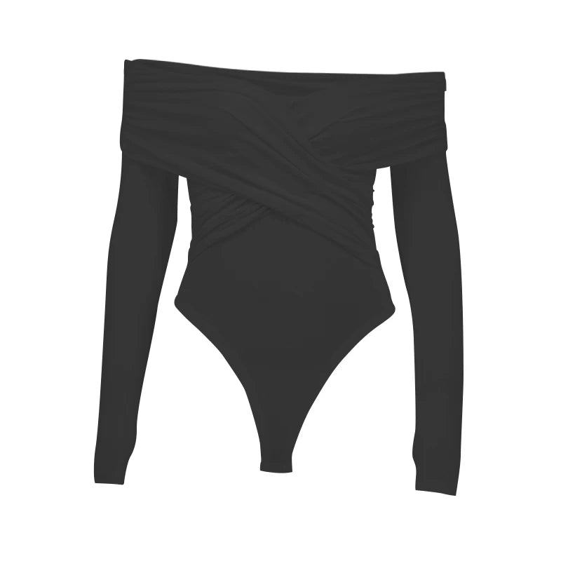 Dámsky priliehavý body s odhaleným chrbtom