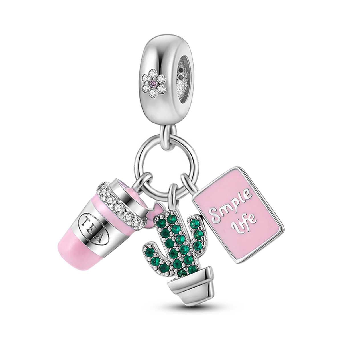 Letný prívesok – Kaktus a avokádo