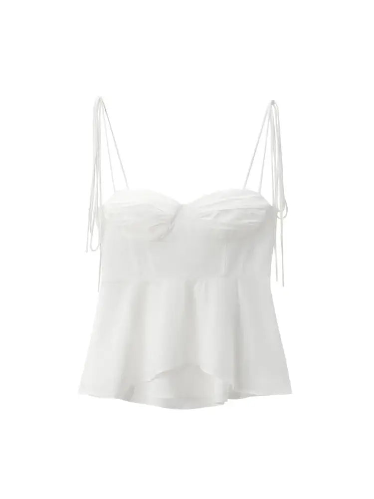 Asymetrický bustier top s výstrihom do srdca – sexi a elegantný štýl