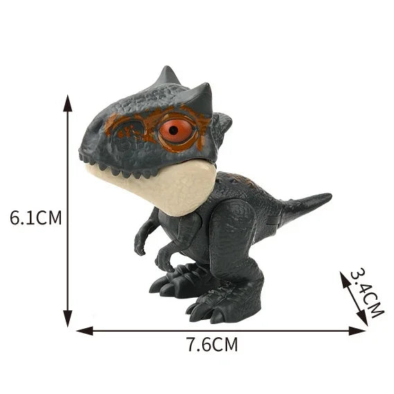Dinosaurí prstové hračky – pohyblivé Tyranosaury pre malých dobrodruhov