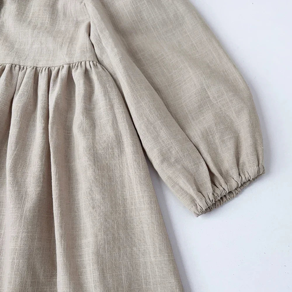 Dievčenské bavlnené šaty