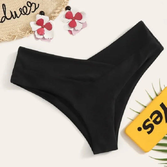 Dámske brazílske bikini nohavičky v tvare V – sexy plavky na leto