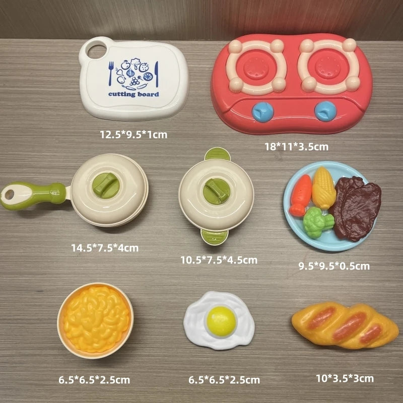 Detská kuchynská súprava – Set riadu a krájania ovocia