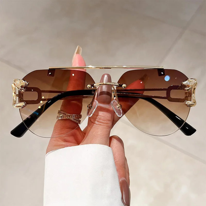 Rimless fashion okuliare