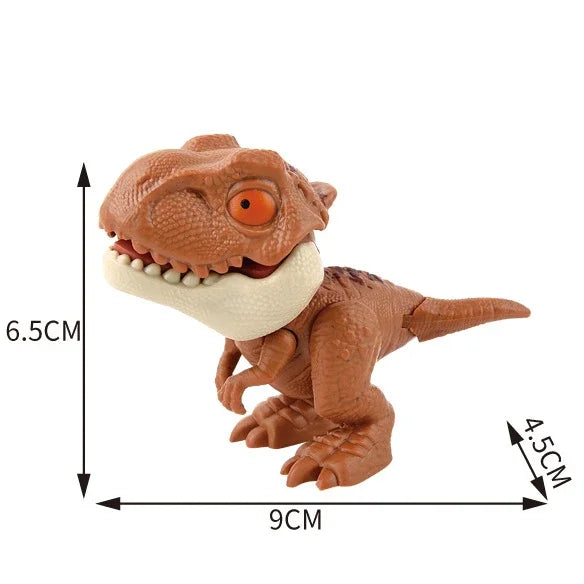 Dinosaurí prstové hračky – pohyblivé Tyranosaury pre malých dobrodruhov