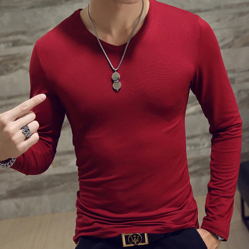 Slim fit športové tričko pre mužov