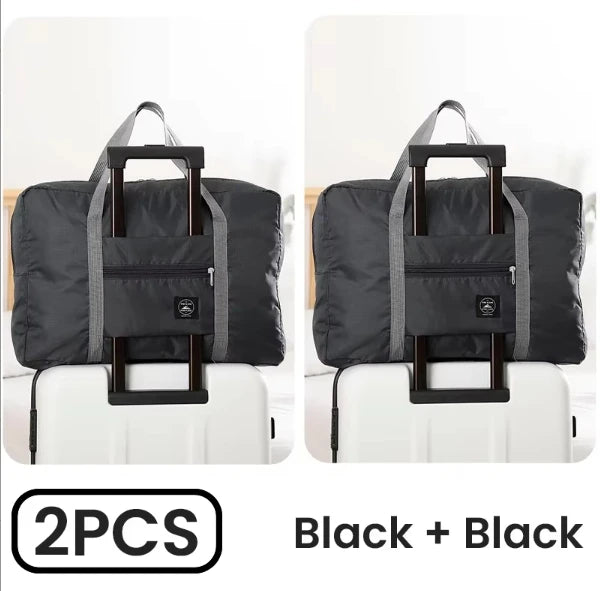 2 kusy skladacích cestovných tašiek na palubu lietadla