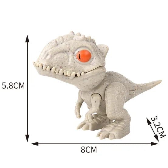 Dinosaurí prstové hračky – pohyblivé Tyranosaury pre malých dobrodruhov