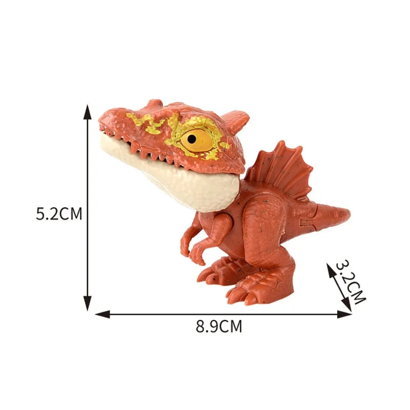 Dinosaurí prstové hračky – pohyblivé Tyranosaury pre malých dobrodruhov