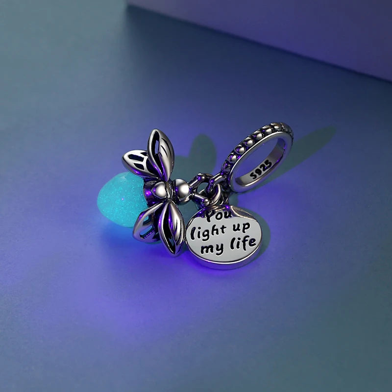 Strieborný prívesok Svätojánska muška 925