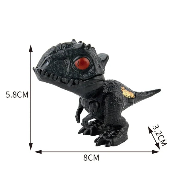 Dinosaurí prstové hračky – pohyblivé Tyranosaury pre malých dobrodruhov