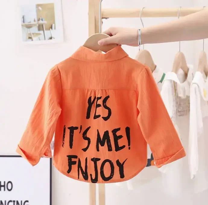 Detská košeľa pre chlapcov