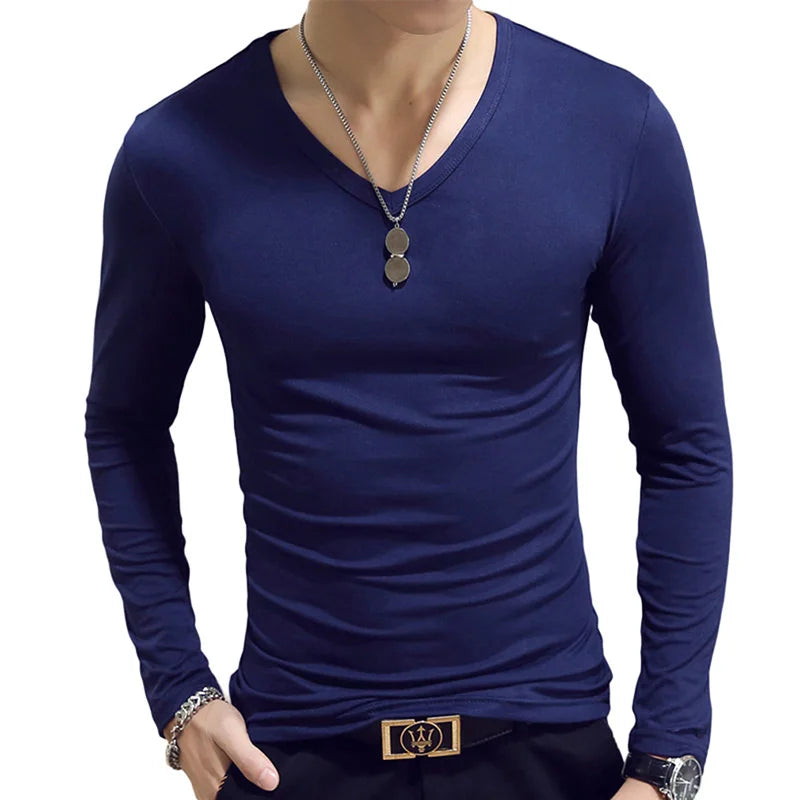 Slim fit športové tričko pre mužov