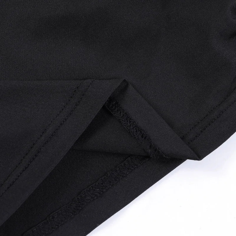 Sexi top bez chrbta a ramien – letný Y2K crop štýl