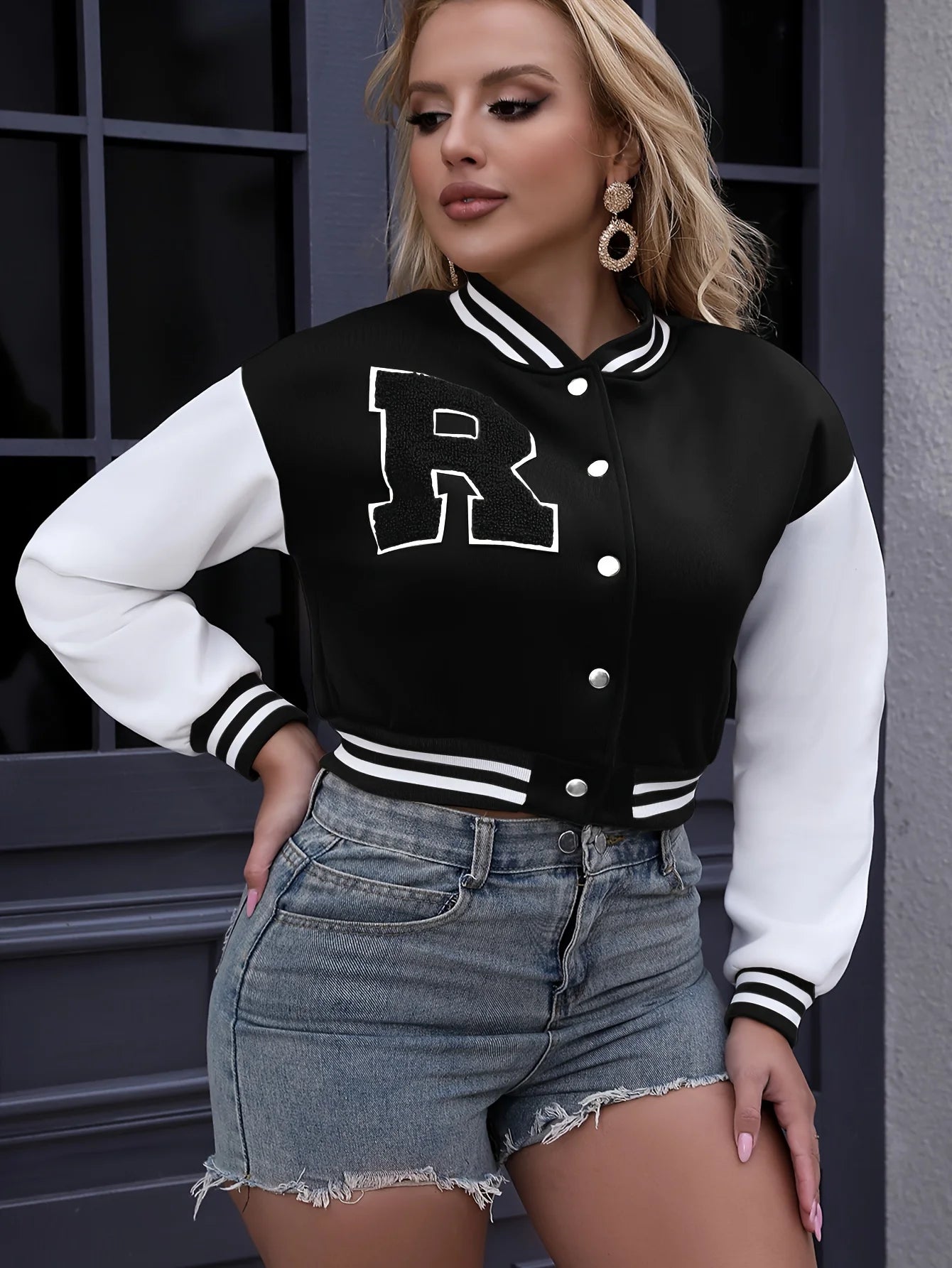 Dámska tenká crop bunda