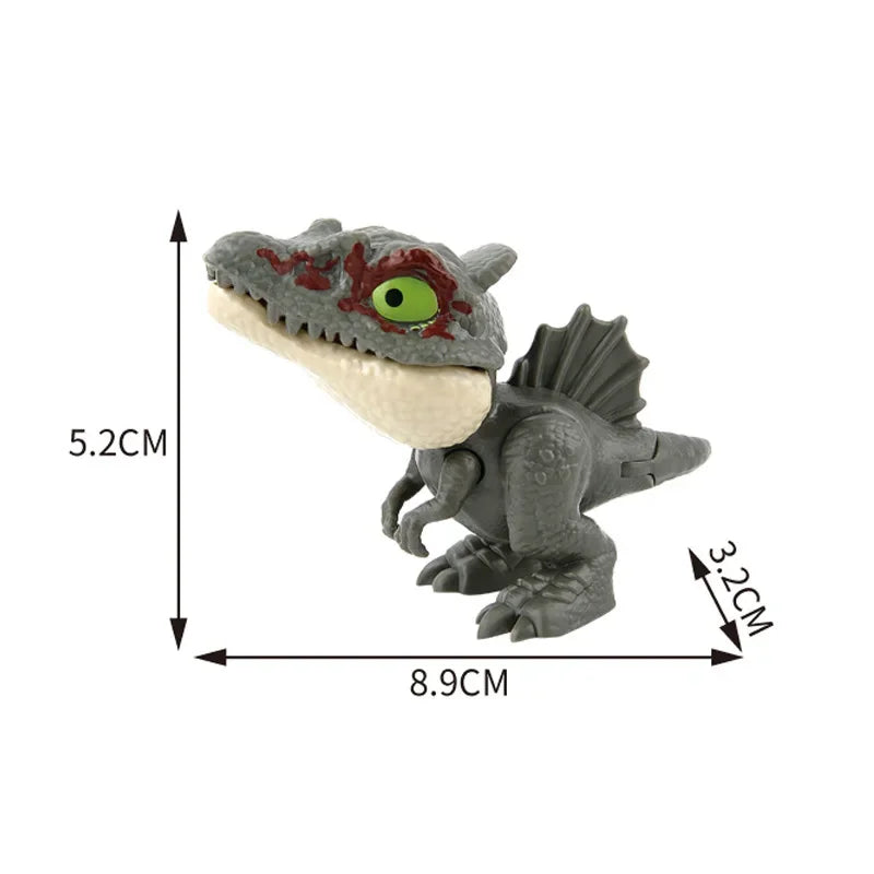 Dinosaurí prstové hračky – pohyblivé Tyranosaury pre malých dobrodruhov